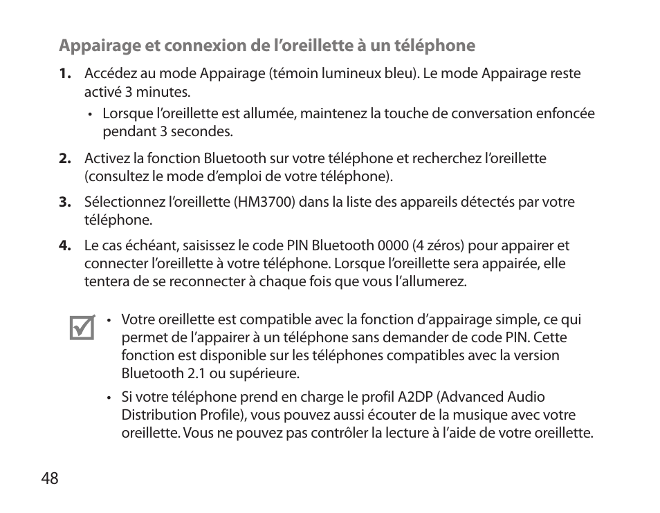 Samsung HM3700 User Manual | Page 50 / 173