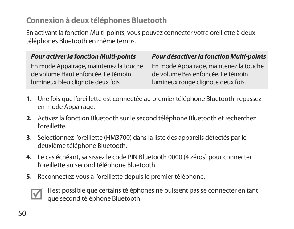 Samsung HM3700 User Manual | Page 52 / 173