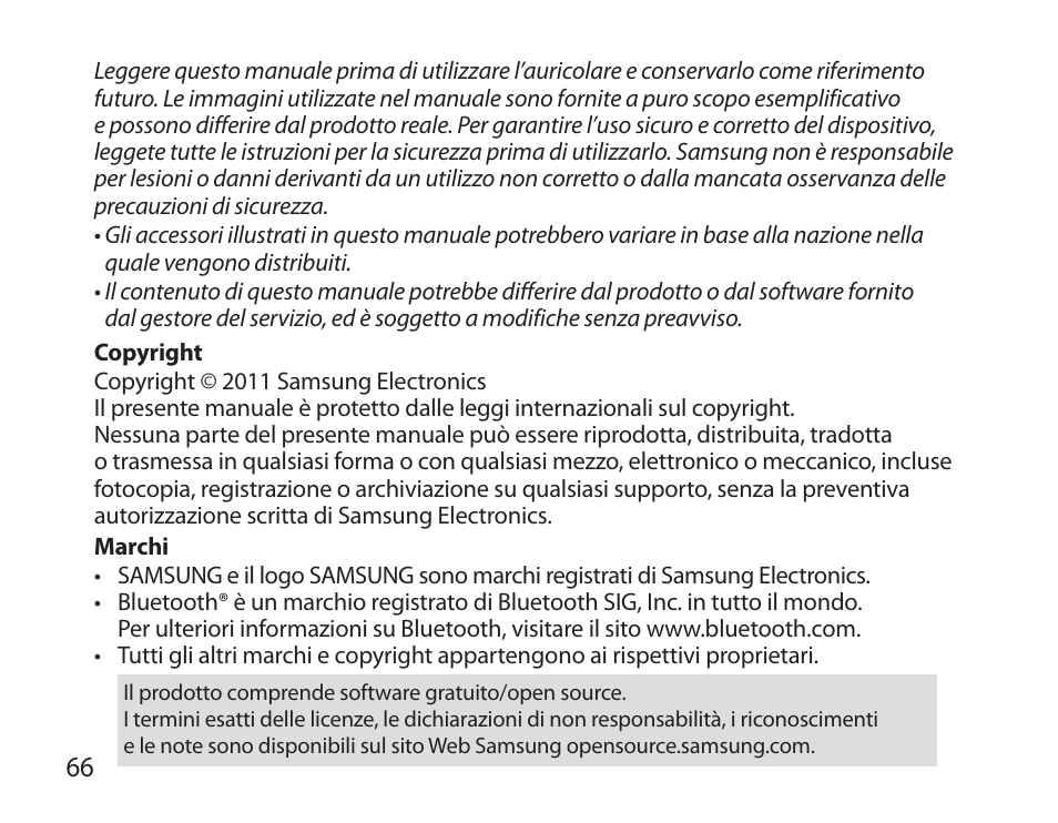 Samsung HM3700 User Manual | Page 68 / 173