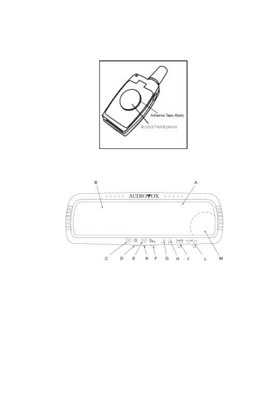 Controls and indicators | Audiovox LCMR4N User Manual | Page 6 / 10