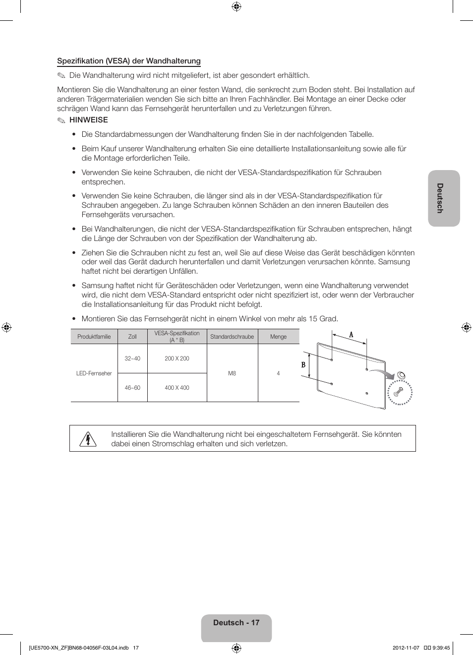 Samsung UE32ES5700S User Manual | Page 61 / 90
