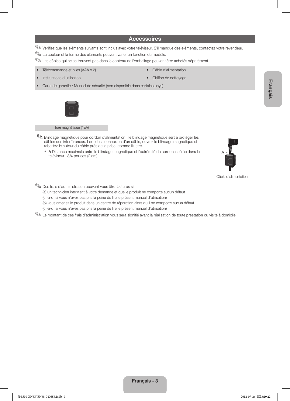 Samsung PS60E530A3W User Manual | Page 15 / 49