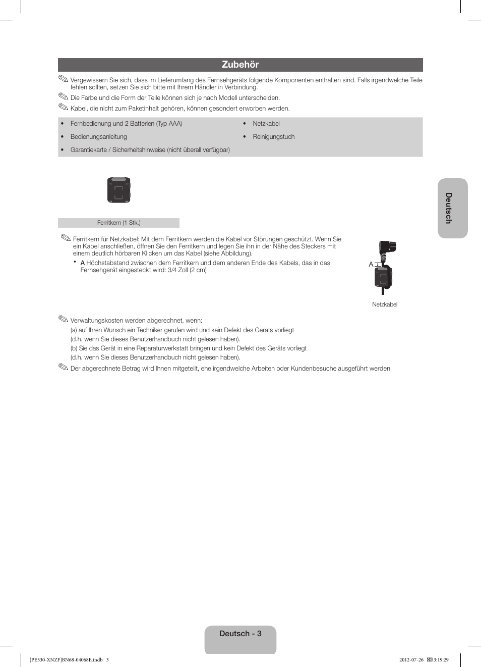 Samsung PS60E530A3W User Manual | Page 27 / 49