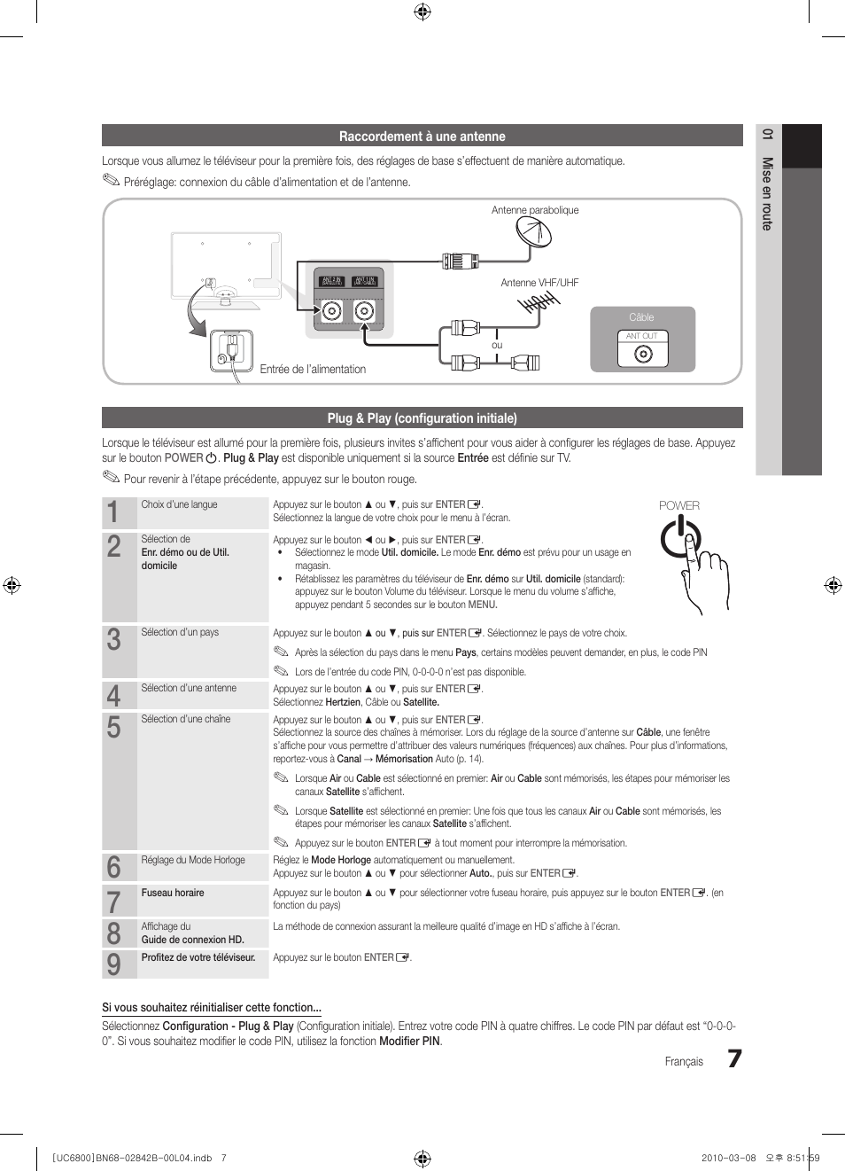 Samsung UE46C6820US User Manual | Page 69 / 249