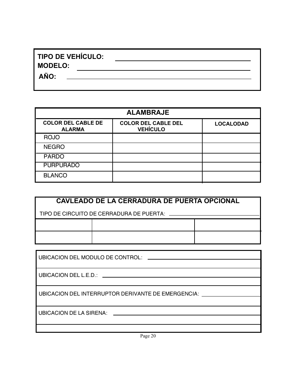 Audiovox APS-15R User Manual | Page 18 / 19