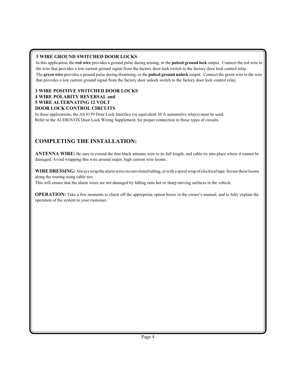 Audiovox APS-15R User Manual | Page 5 / 19