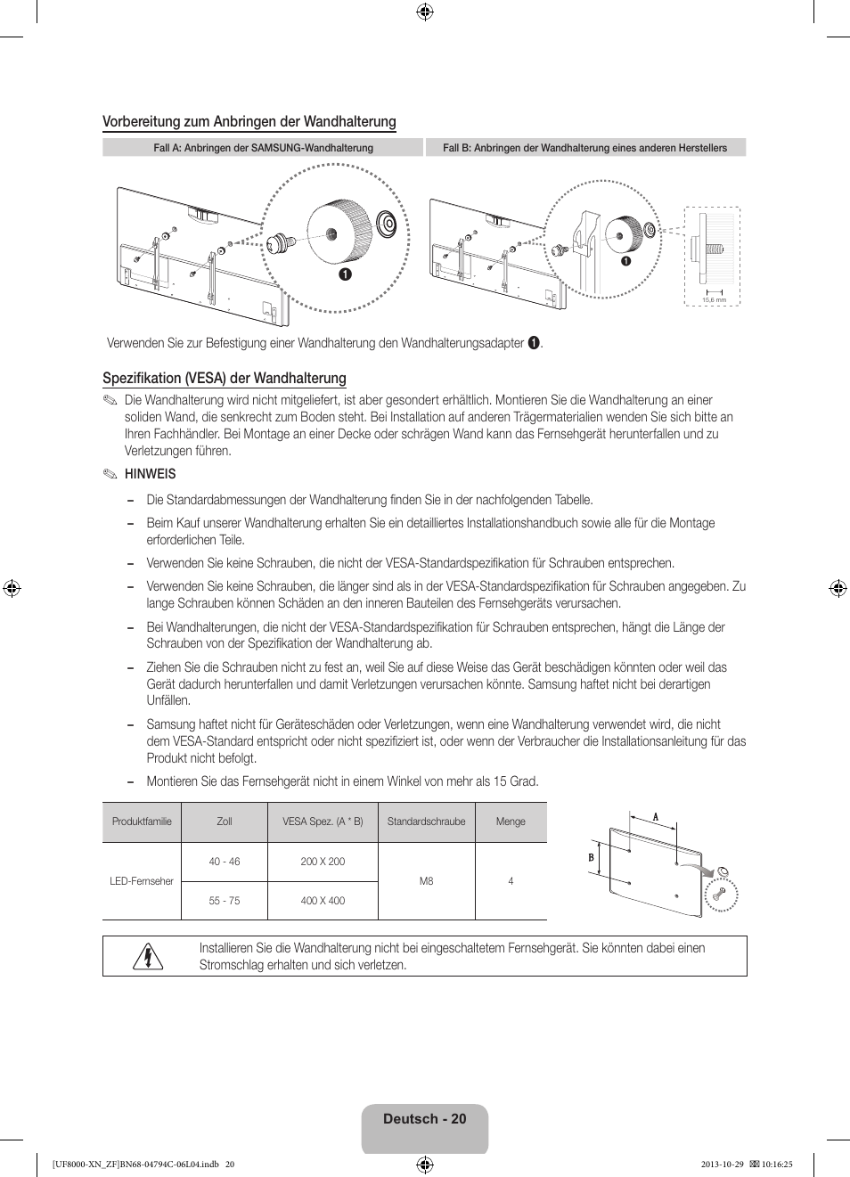 Samsung UE46F8000SL User Manual | Page 68 / 97