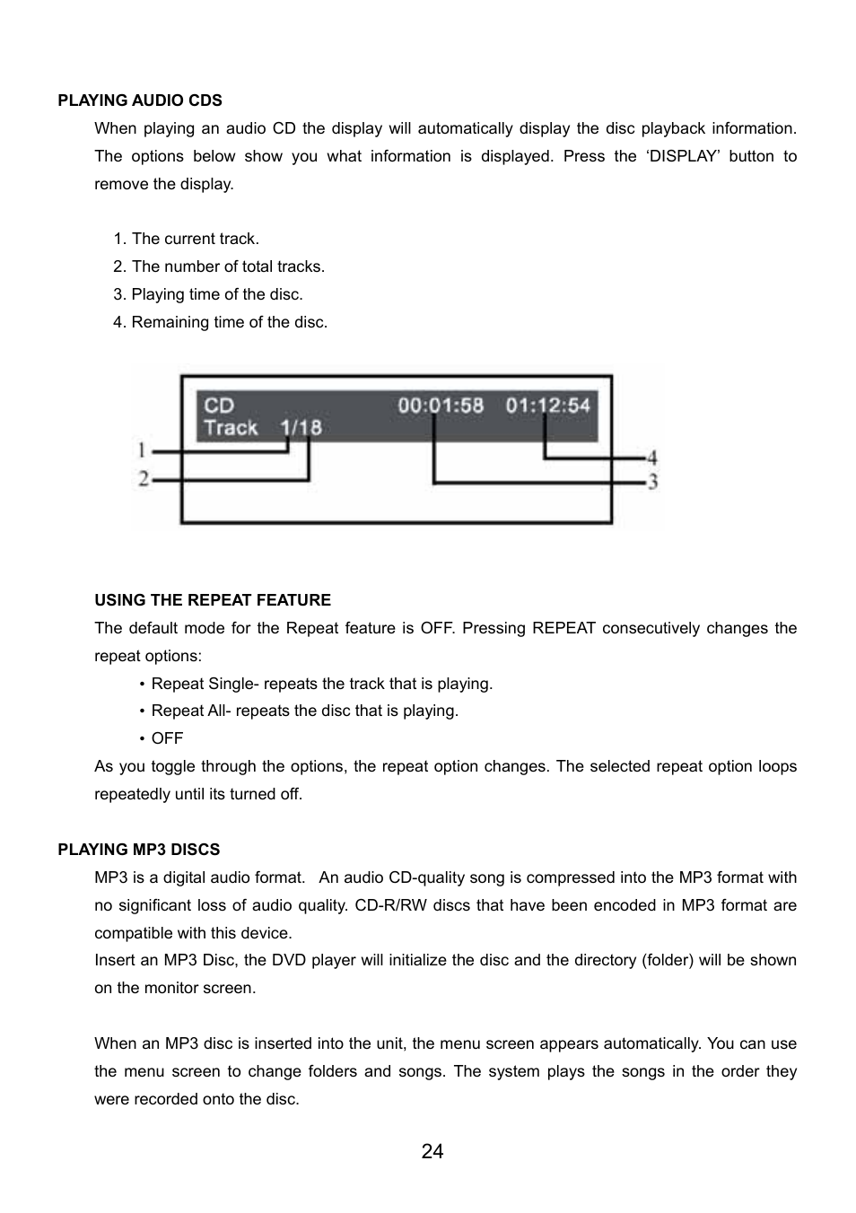 Audiovox VE926 User Manual | Page 25 / 33