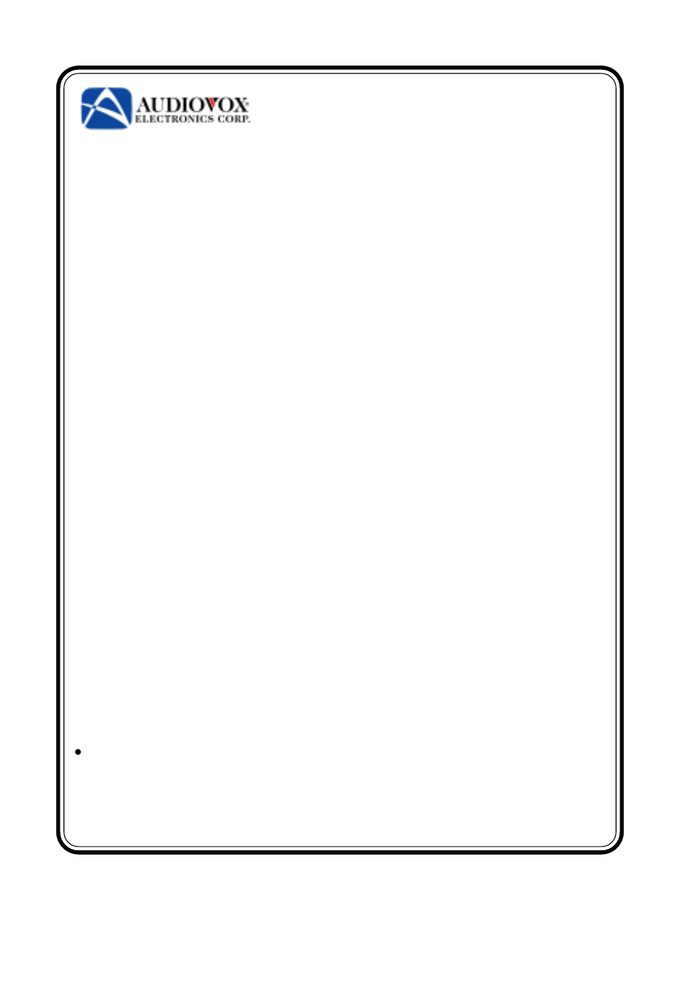 90 day limited warranty, Applies to audiovox video products | Audiovox DPF1000 User Manual | Page 18 / 19