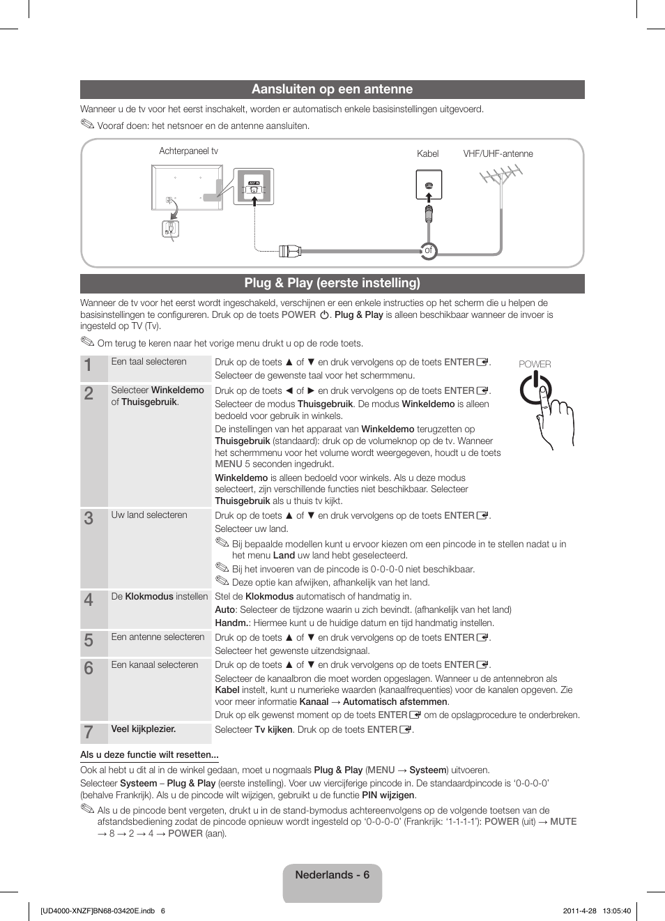 Samsung UE19D4010NW User Manual | Page 54 / 65