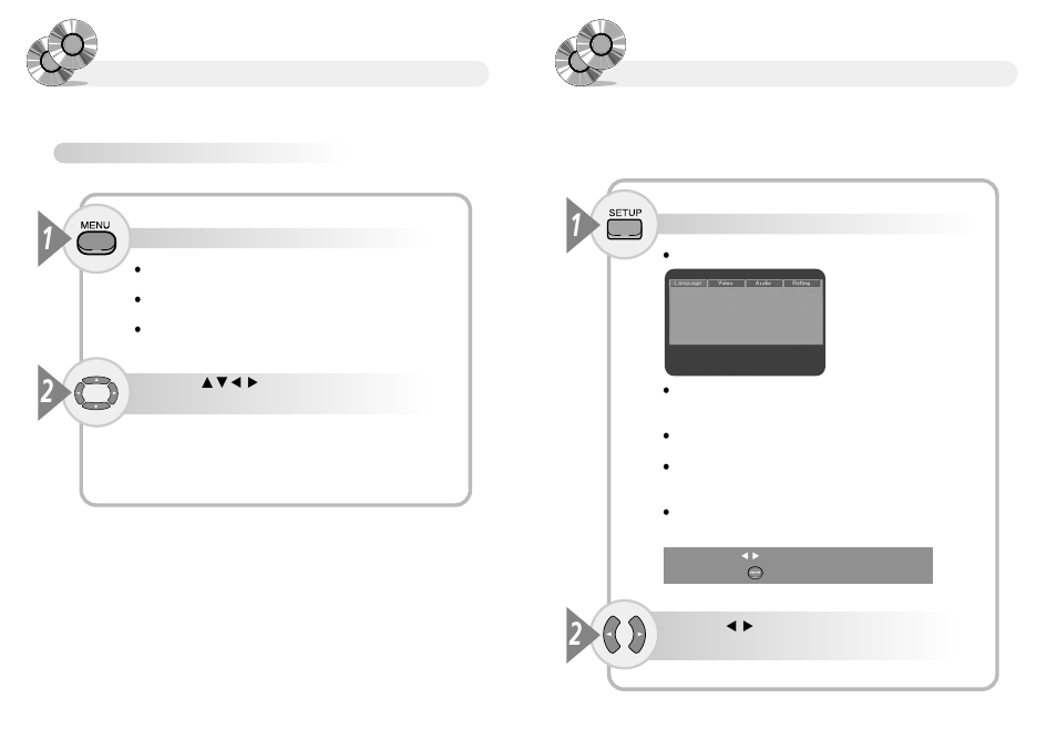 Setting dvd, Disc menu | Audiovox MMDV4 User Manual | Page 12 / 25