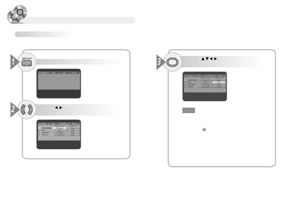 Setting dvd | Audiovox MMDV4 User Manual | Page 15 / 25