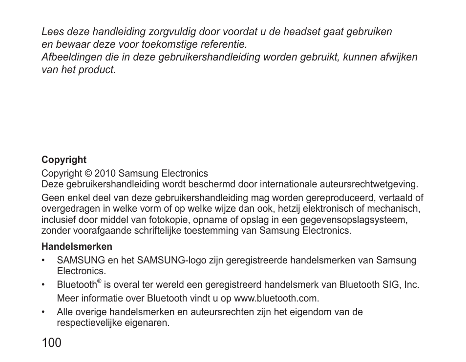 Samsung BHM1100 User Manual | Page 102 / 125