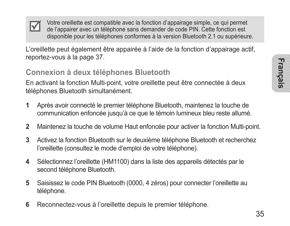 Samsung BHM1100 User Manual | Page 37 / 125