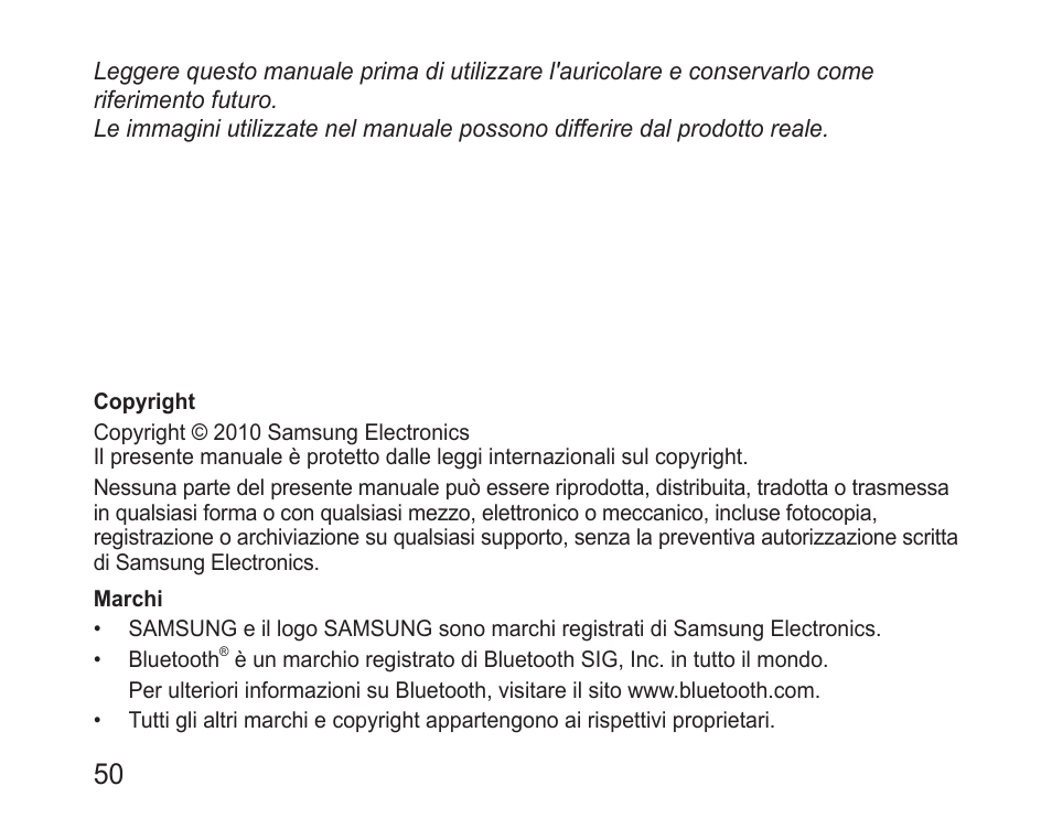 Samsung BHM1100 User Manual | Page 52 / 125