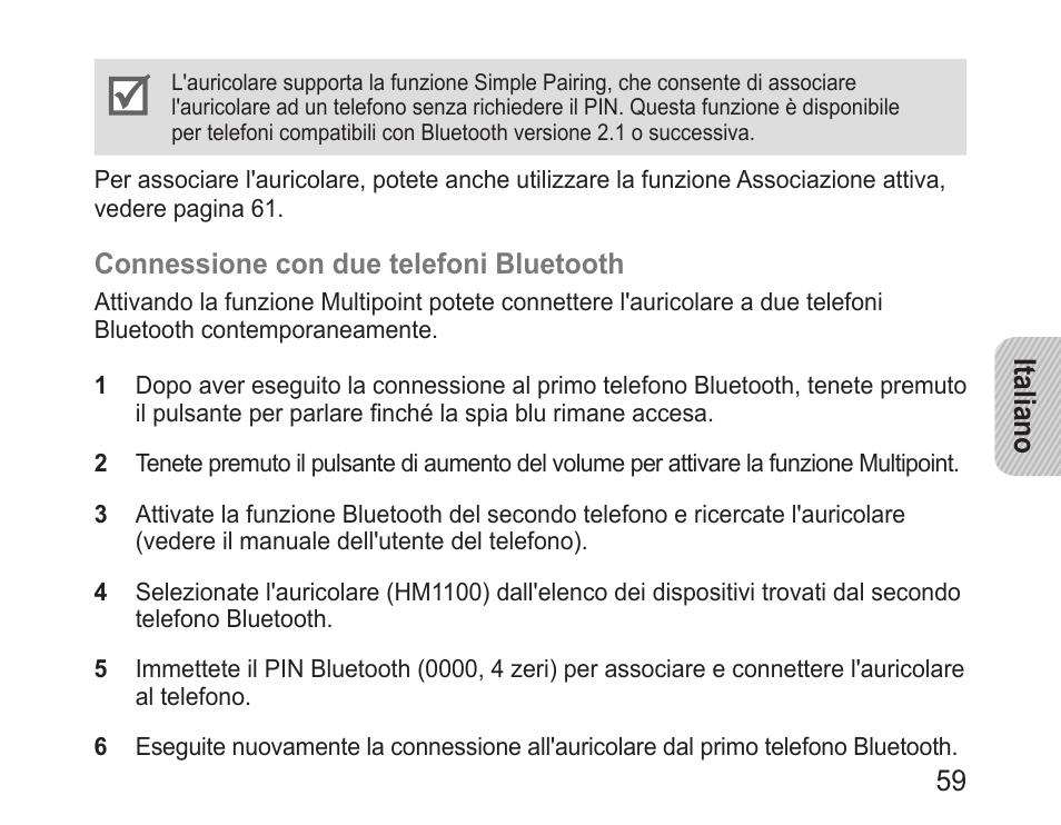 Samsung BHM1100 User Manual | Page 61 / 125