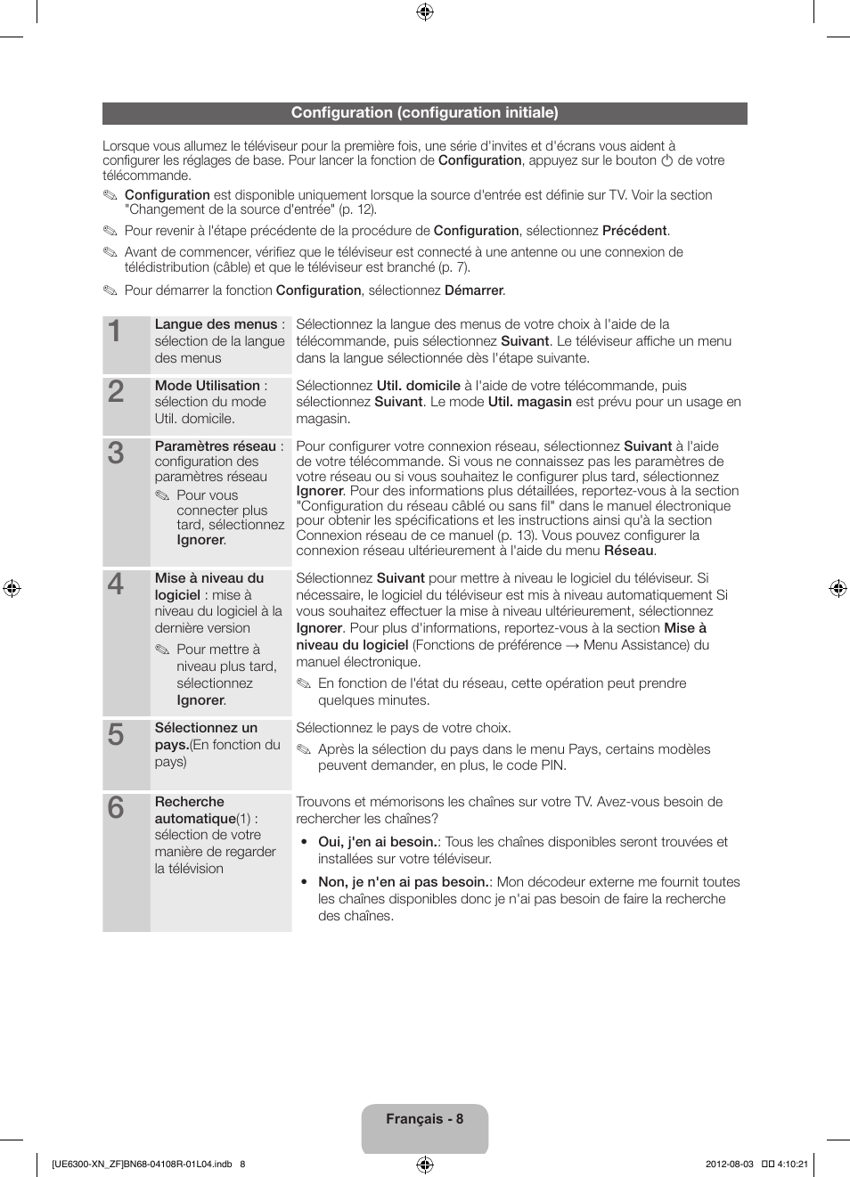 Samsung UE32ES6300S User Manual | Page 30 / 90