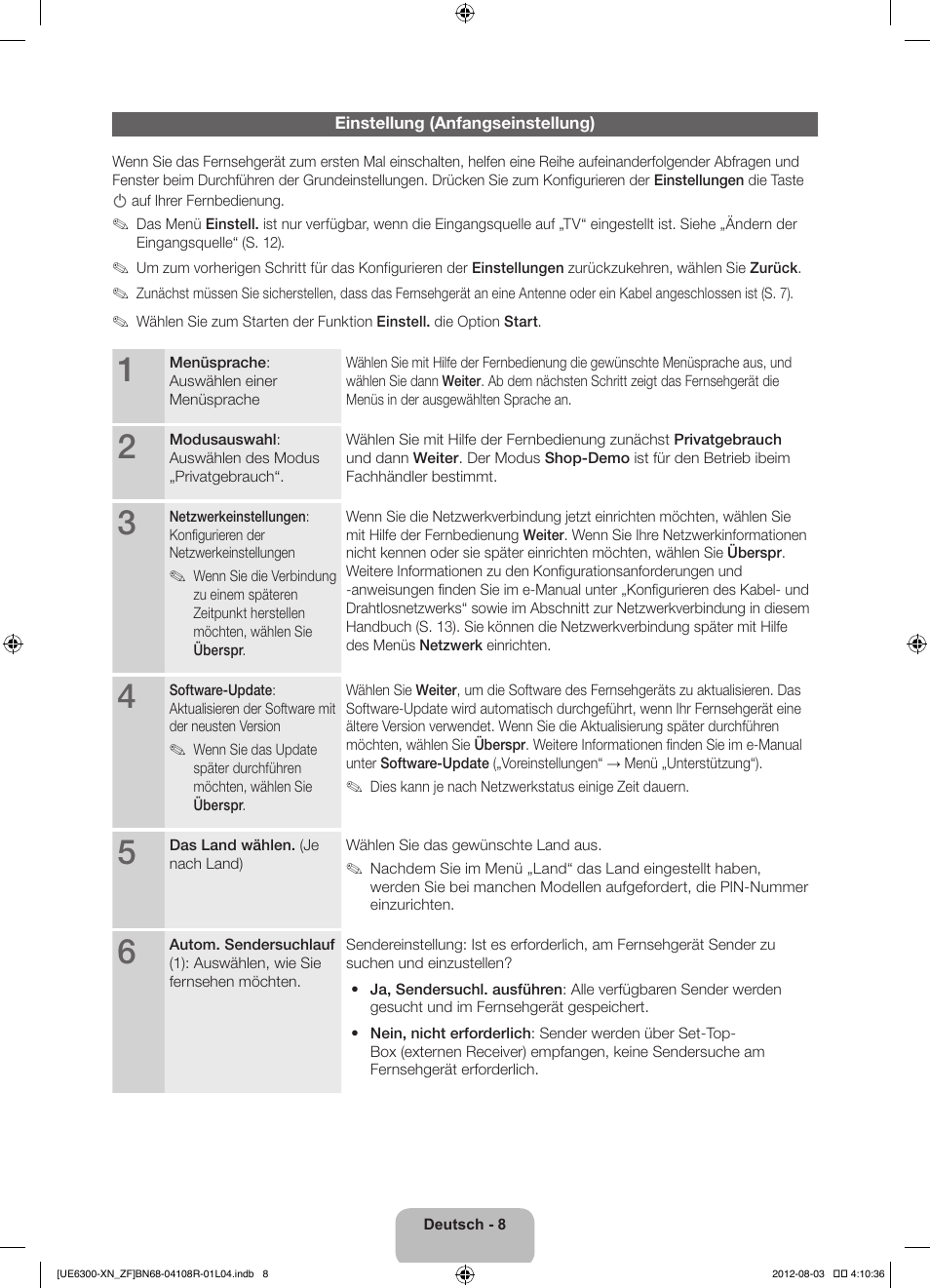 Samsung UE32ES6300S User Manual | Page 52 / 90