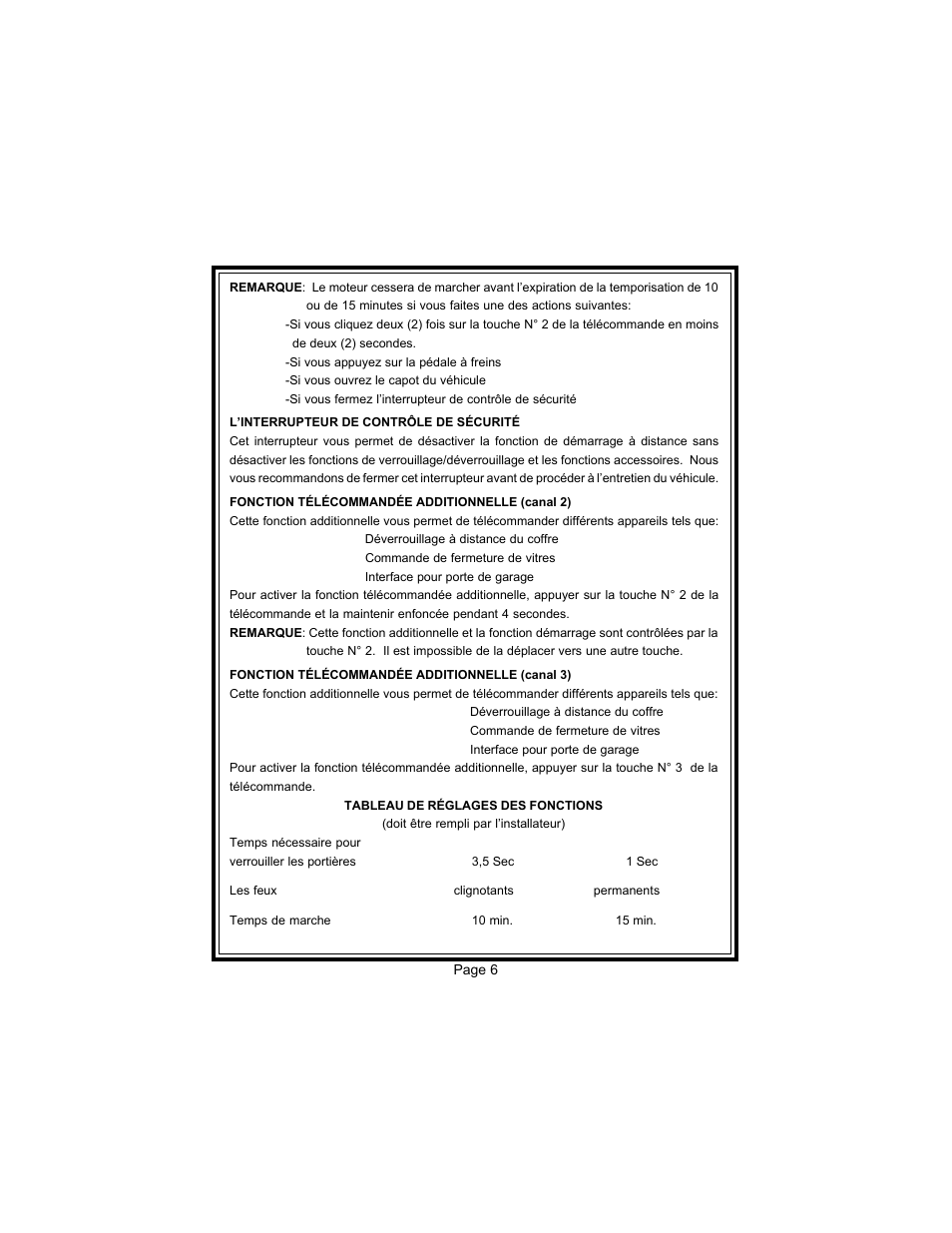 Audiovox APS 650RS User Manual | Page 7 / 12