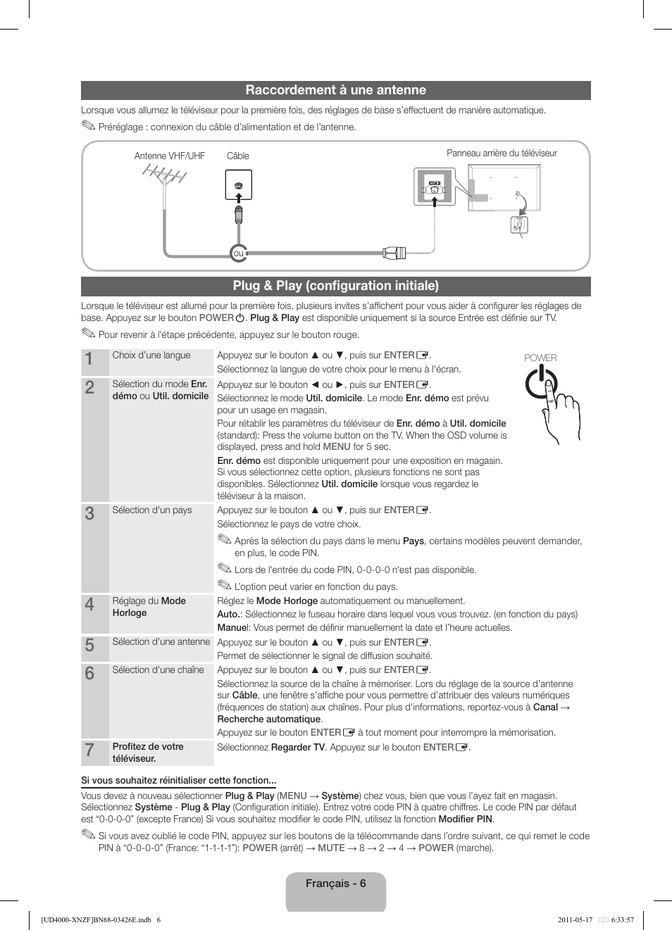 Samsung UE32D4000NW User Manual | Page 22 / 65