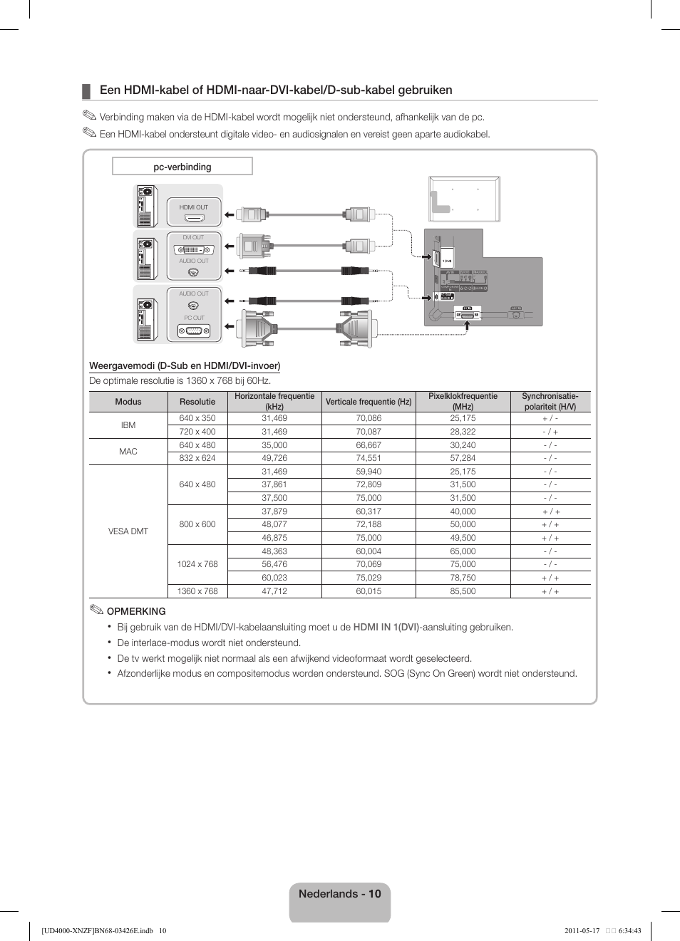 Samsung UE32D4000NW User Manual | Page 58 / 65