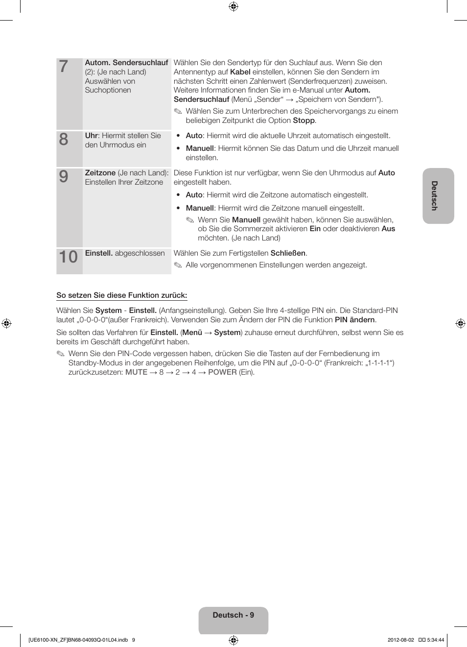 Samsung UE46ES6100W User Manual | Page 53 / 90