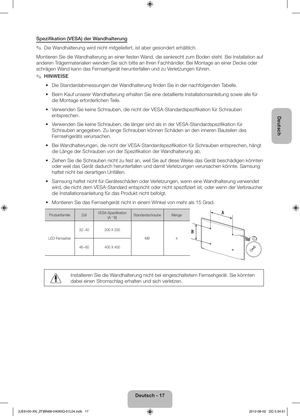 Samsung UE46ES6100W User Manual | Page 61 / 90