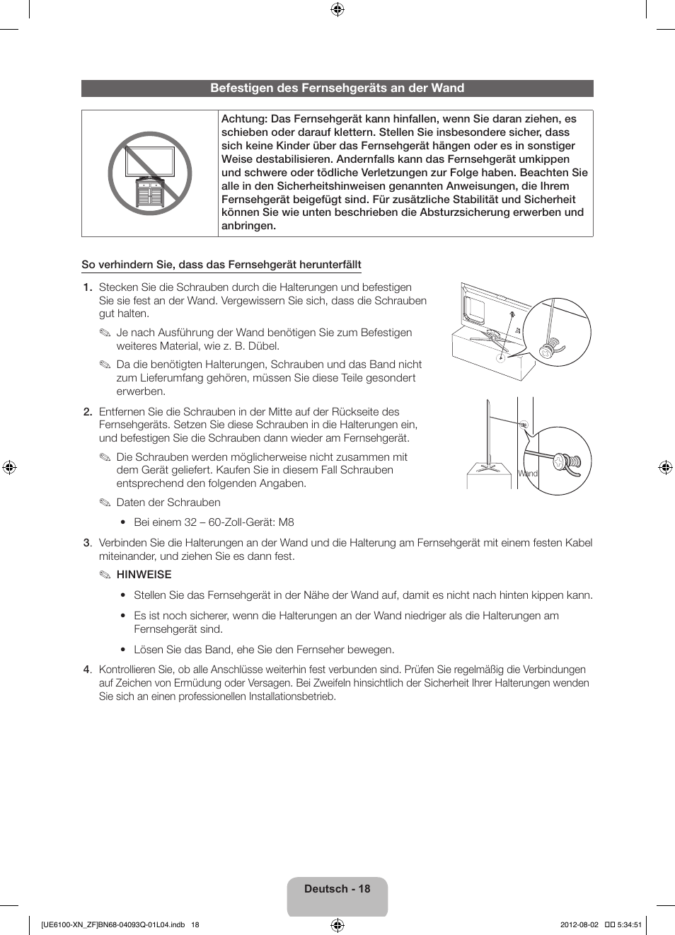 Samsung UE46ES6100W User Manual | Page 62 / 90
