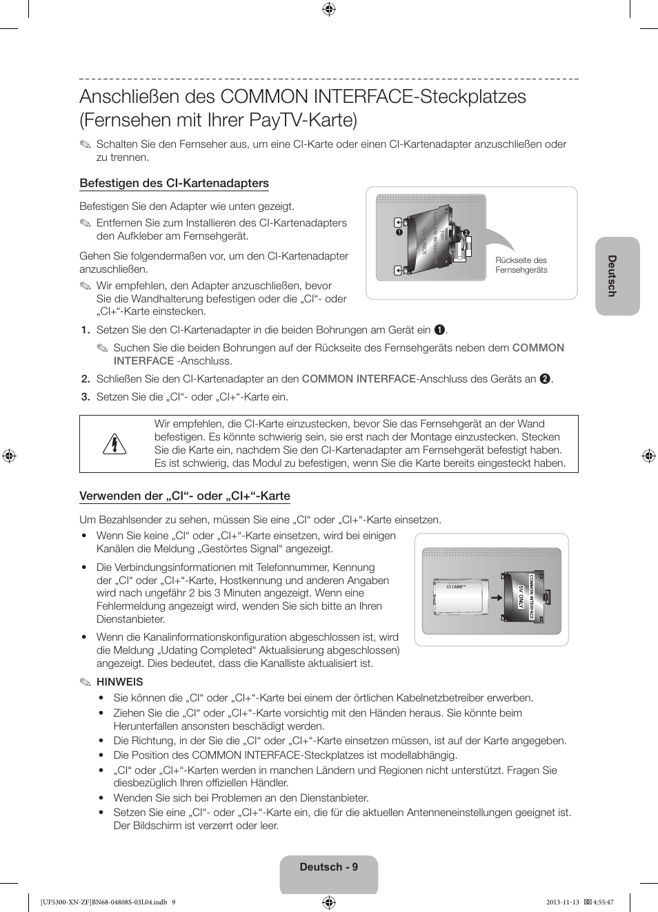 Samsung UE32F5300AW User Manual | Page 49 / 81