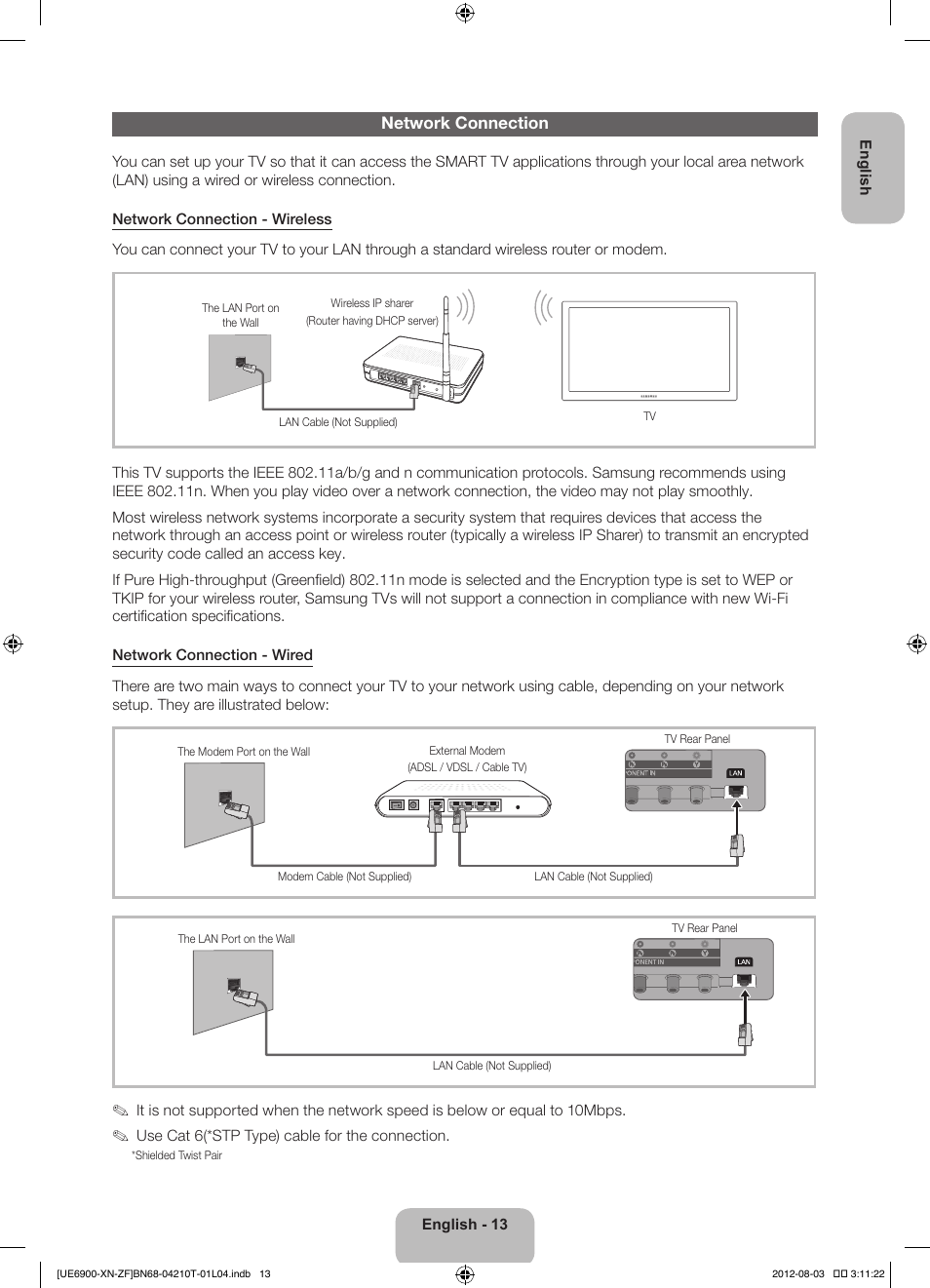 Samsung UE40ES6900S User Manual | Page 13 / 91