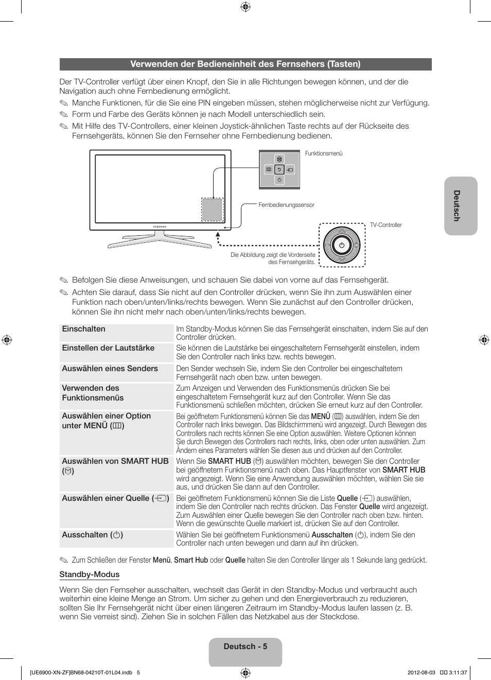 Samsung UE40ES6900S User Manual | Page 49 / 91