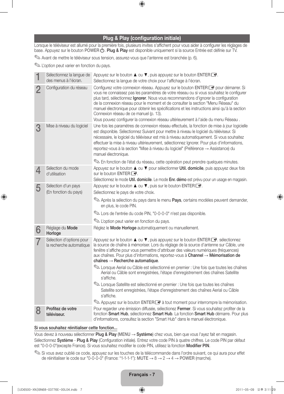 Samsung UE40D6500VS User Manual | Page 27 / 82