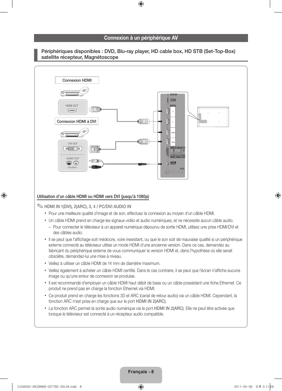 Samsung UE40D6500VS User Manual | Page 28 / 82