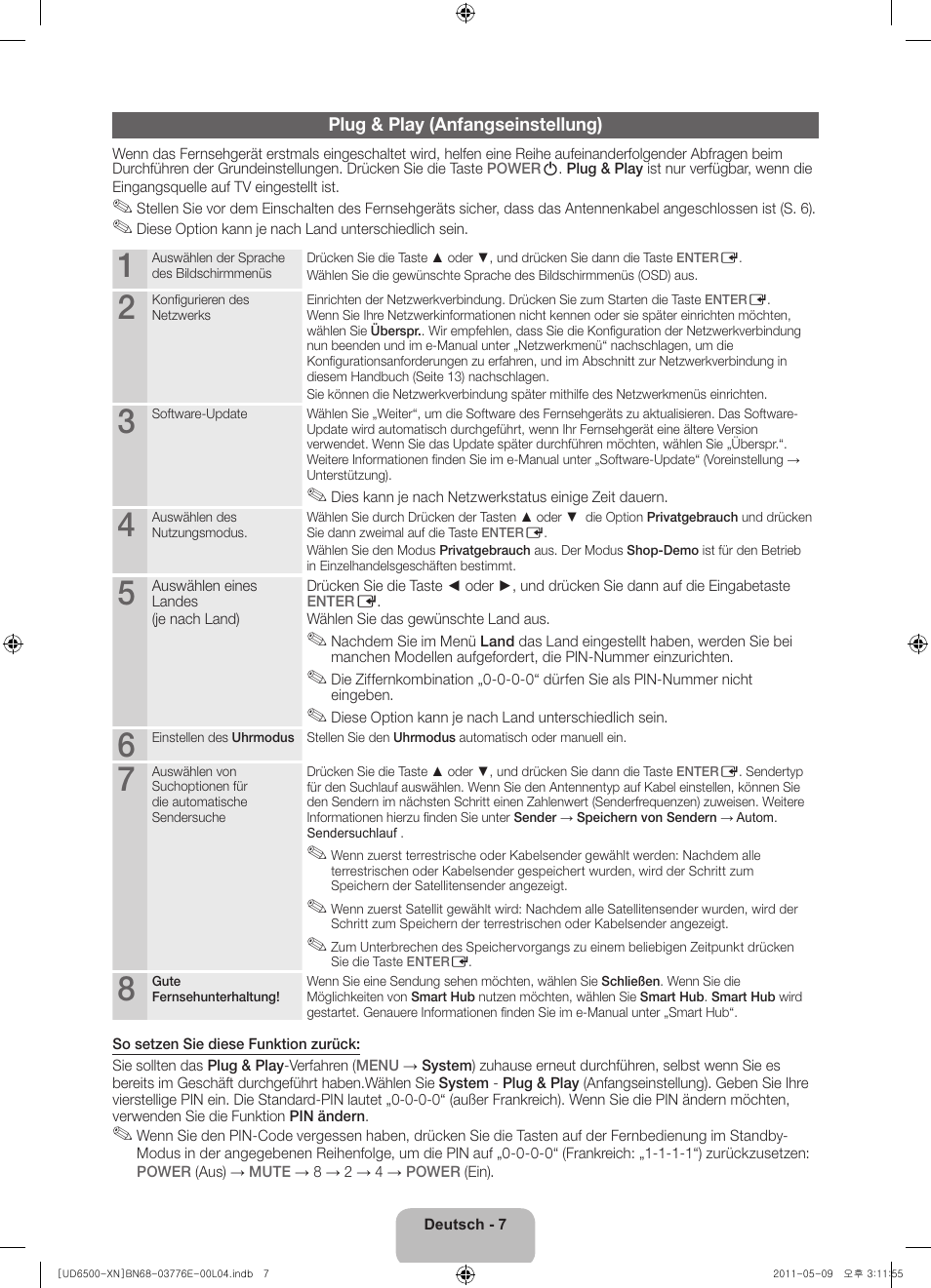 Samsung UE40D6500VS User Manual | Page 47 / 82