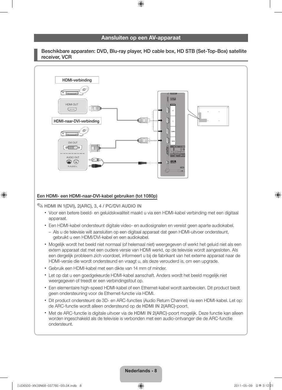 Samsung UE40D6500VS User Manual | Page 68 / 82