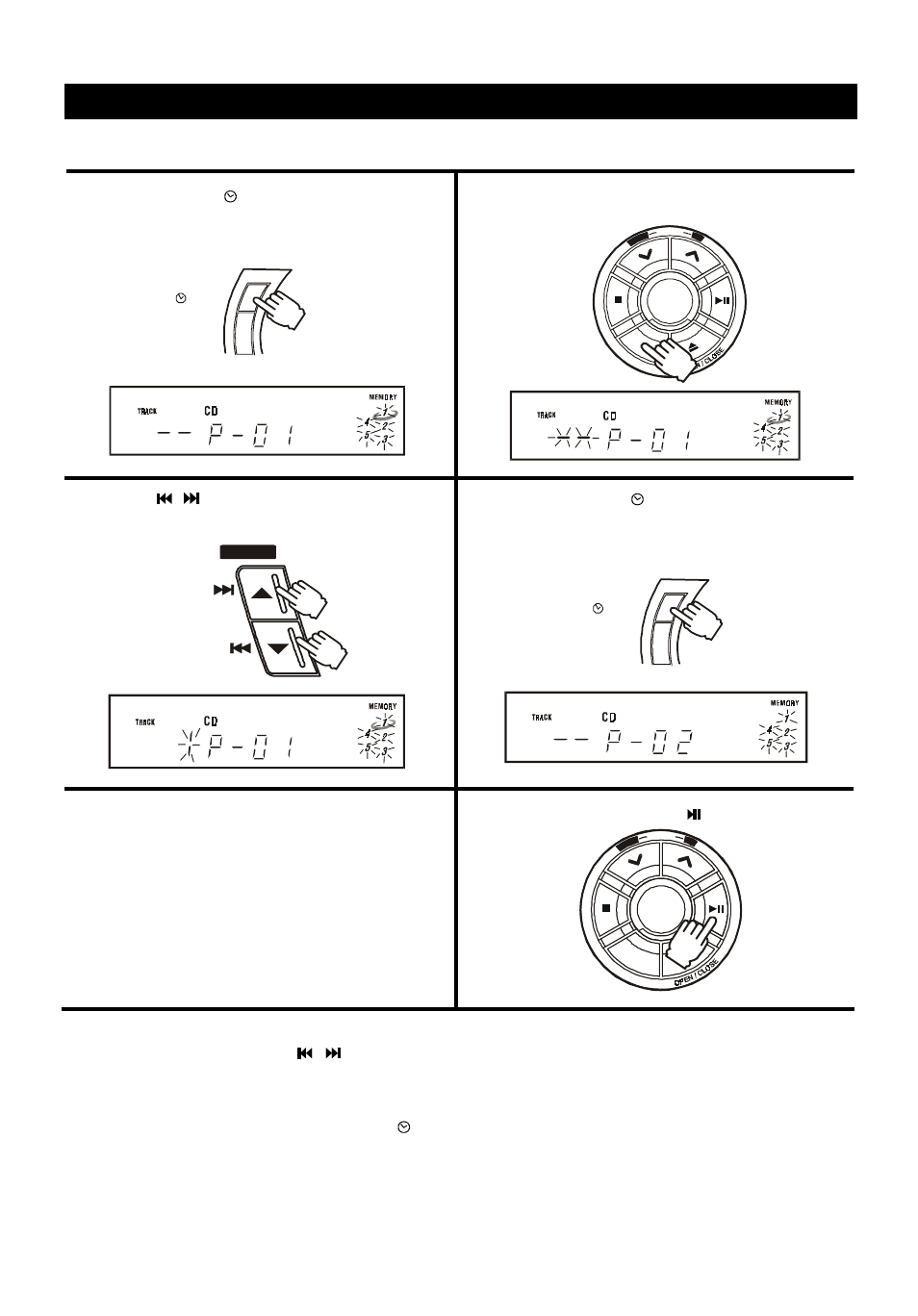 Compact disc programmed playback, Repeat steps 2 to 4 | Audiovox 5 CD MINI HI-FI SYSTEM User Manual | Page 15 / 62