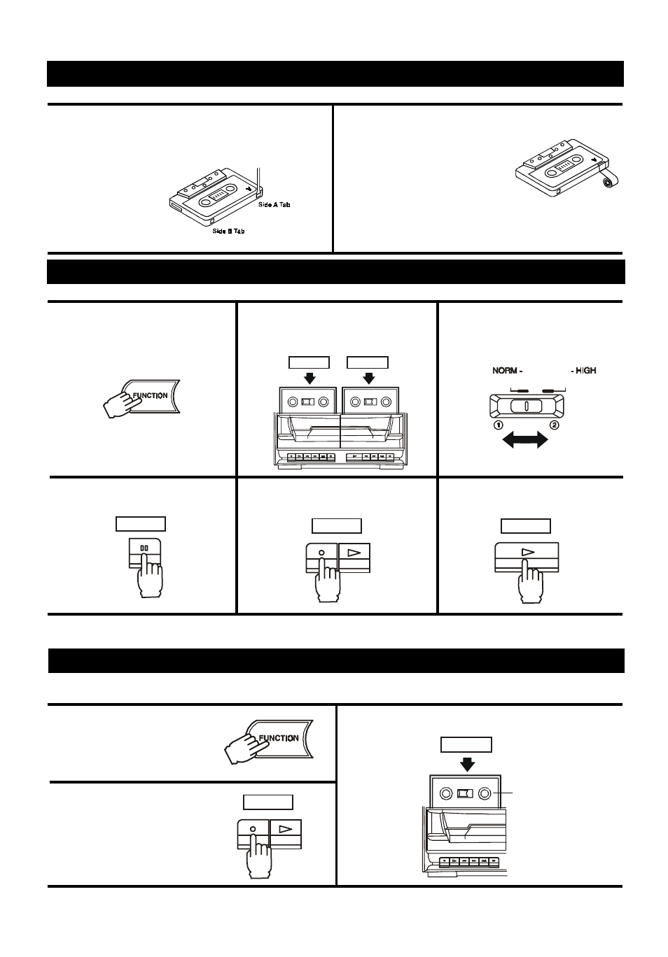 Recording, Dubbing, Tape care tips | Audiovox 5 CD MINI HI-FI SYSTEM User Manual | Page 18 / 62