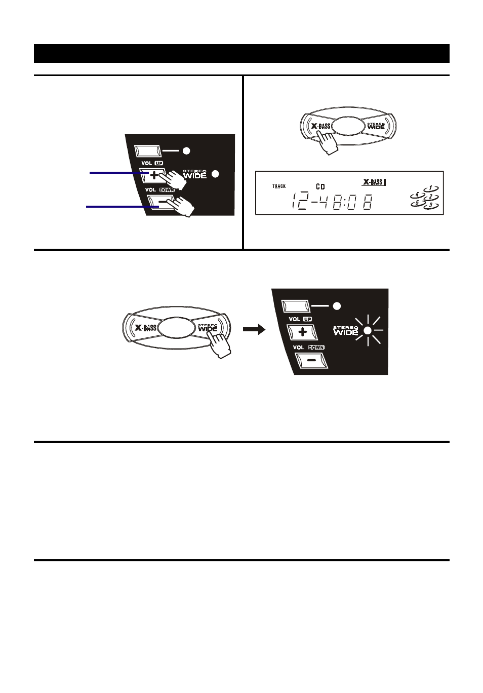 Réglage du son | Audiovox 5 CD MINI HI-FI SYSTEM User Manual | Page 27 / 62