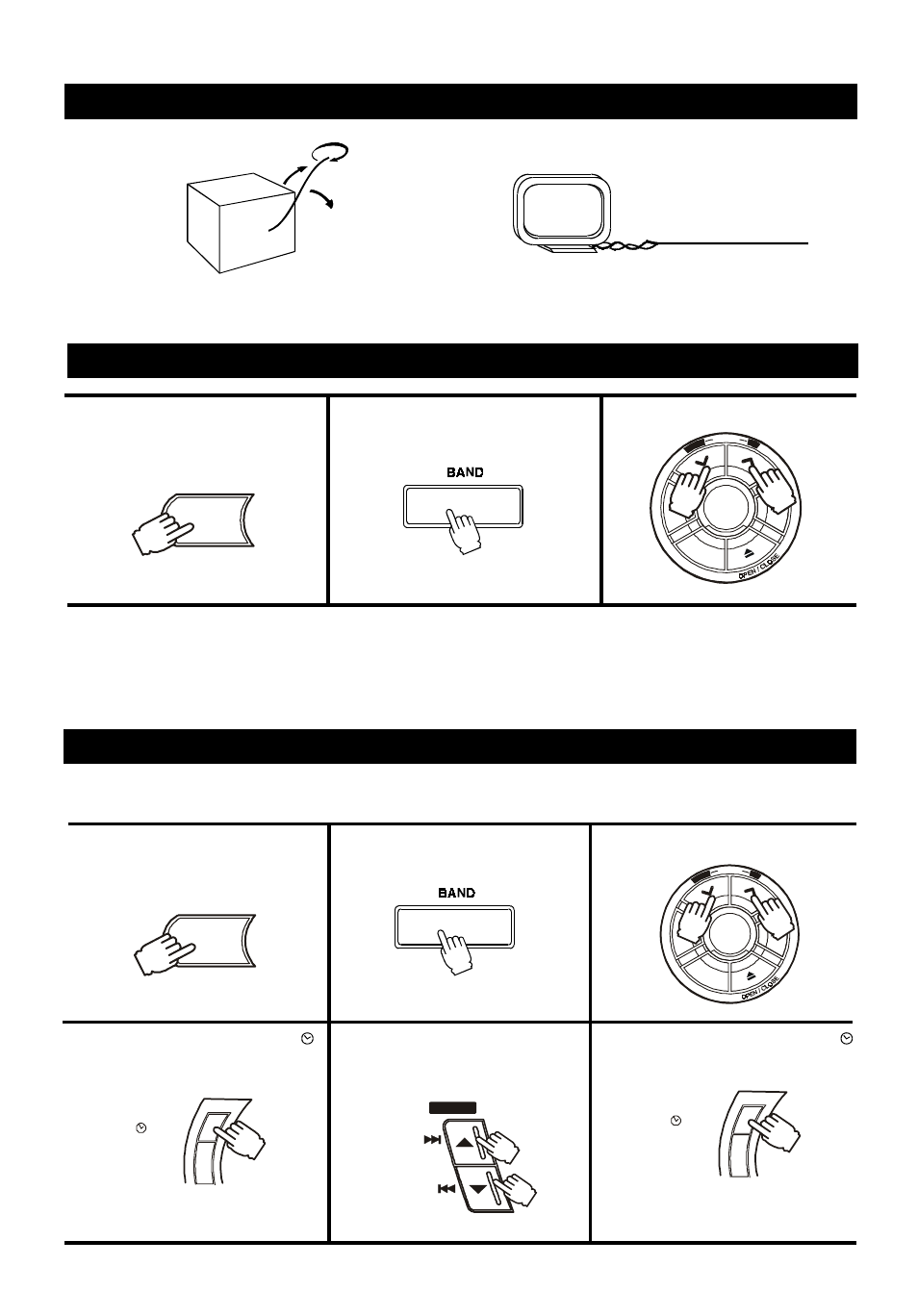 Préréglage de stations | Audiovox 5 CD MINI HI-FI SYSTEM User Manual | Page 30 / 62