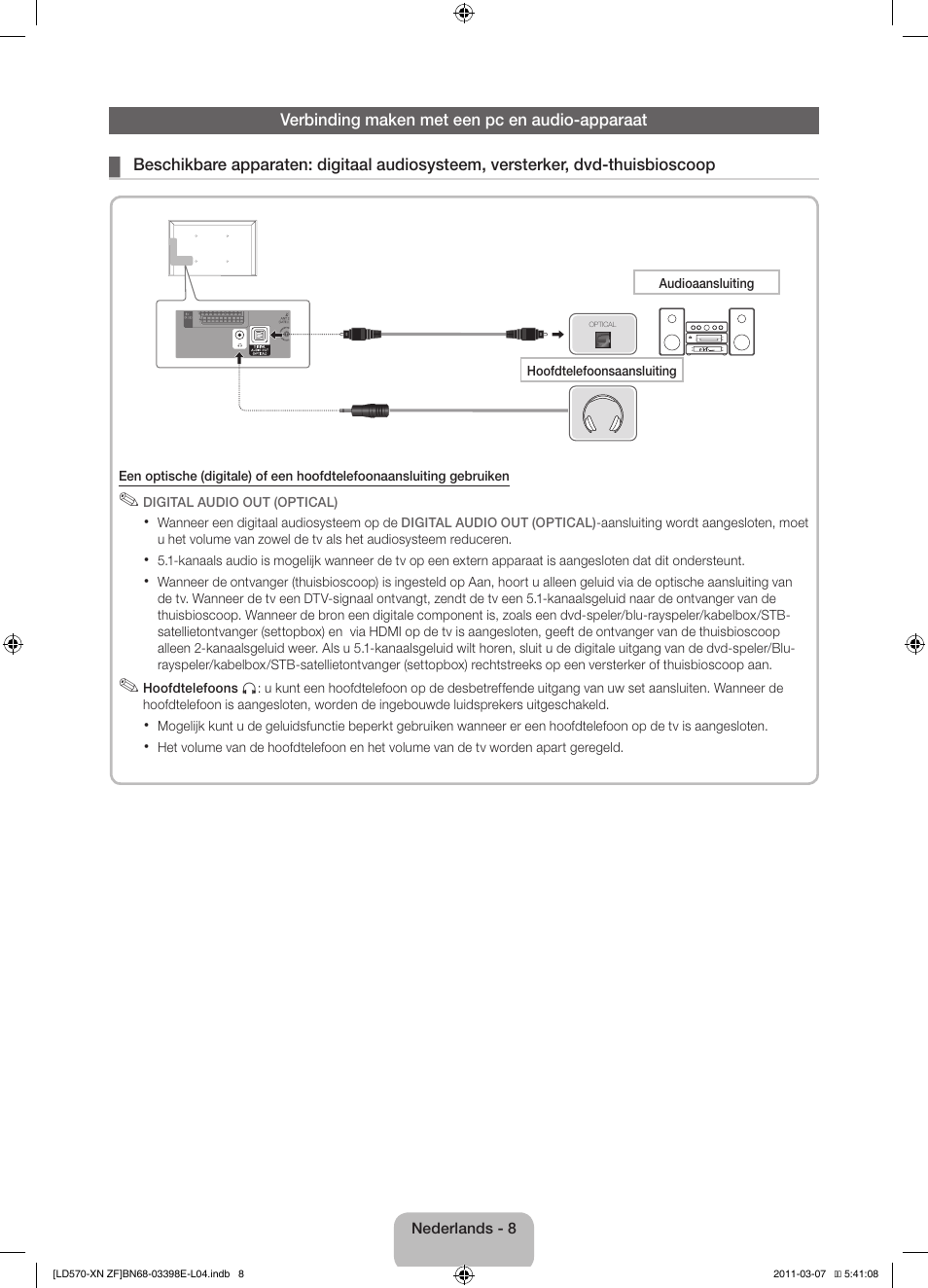 Samsung LE32D570K2S User Manual | Page 56 / 65