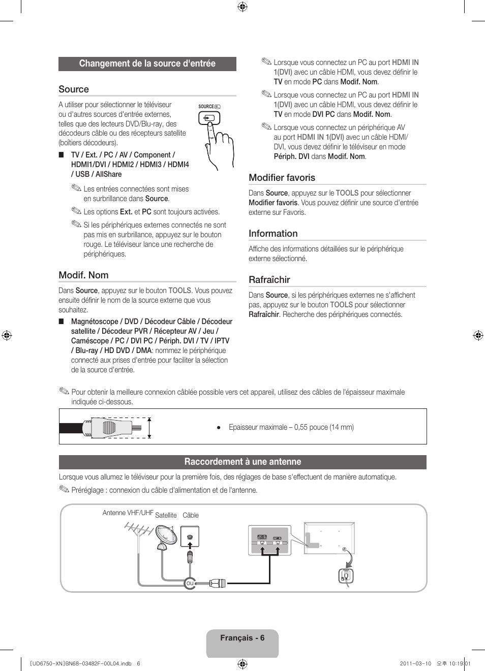 Samsung UE46D6750WS User Manual | Page 28 / 86