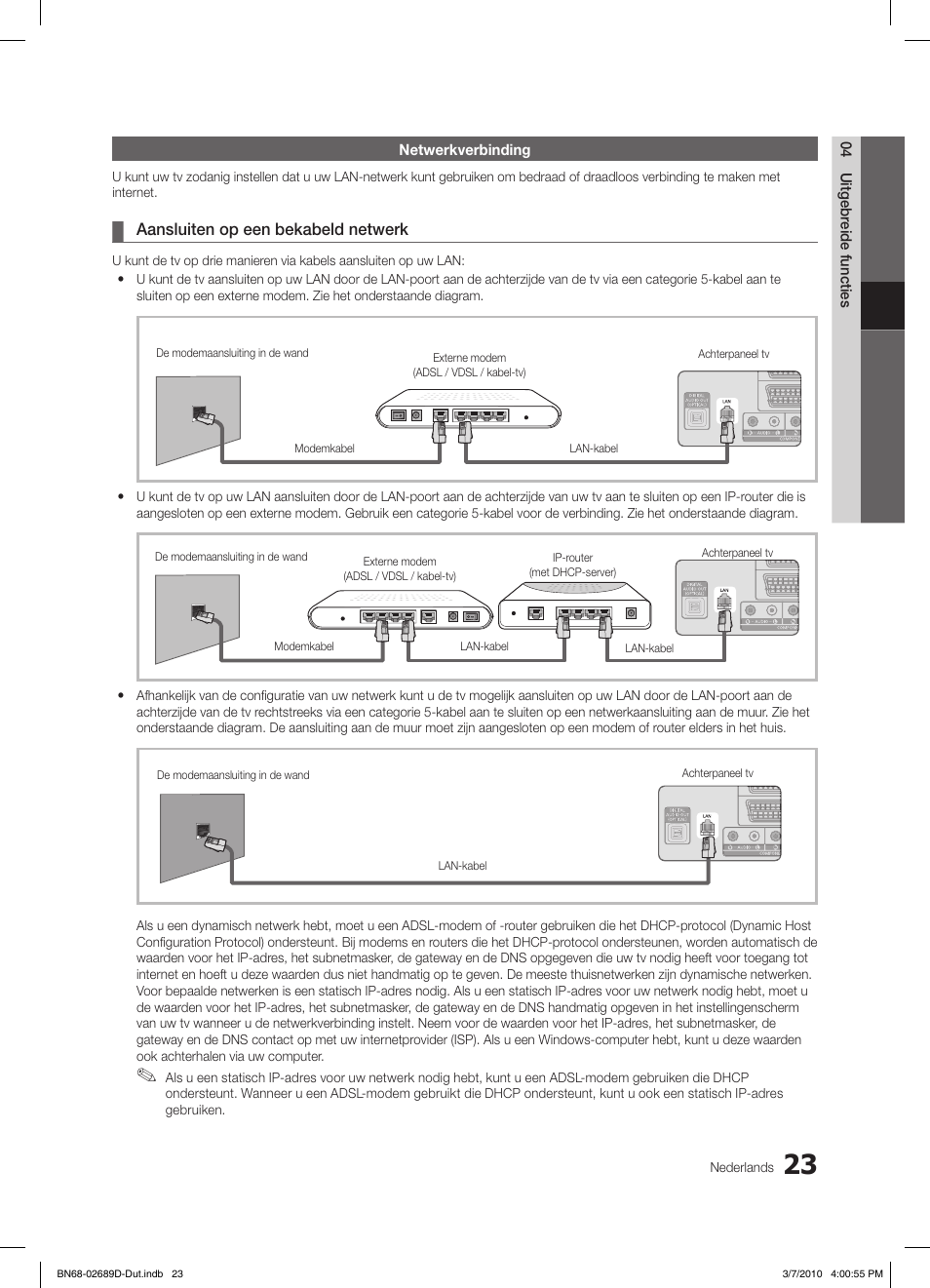 Samsung LE40C630K1W User Manual | Page 170 / 197