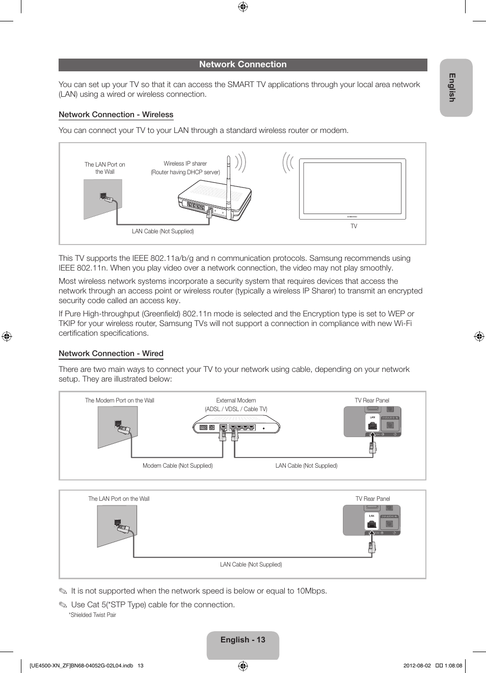 Samsung UE26EH4500W User Manual | Page 13 / 88