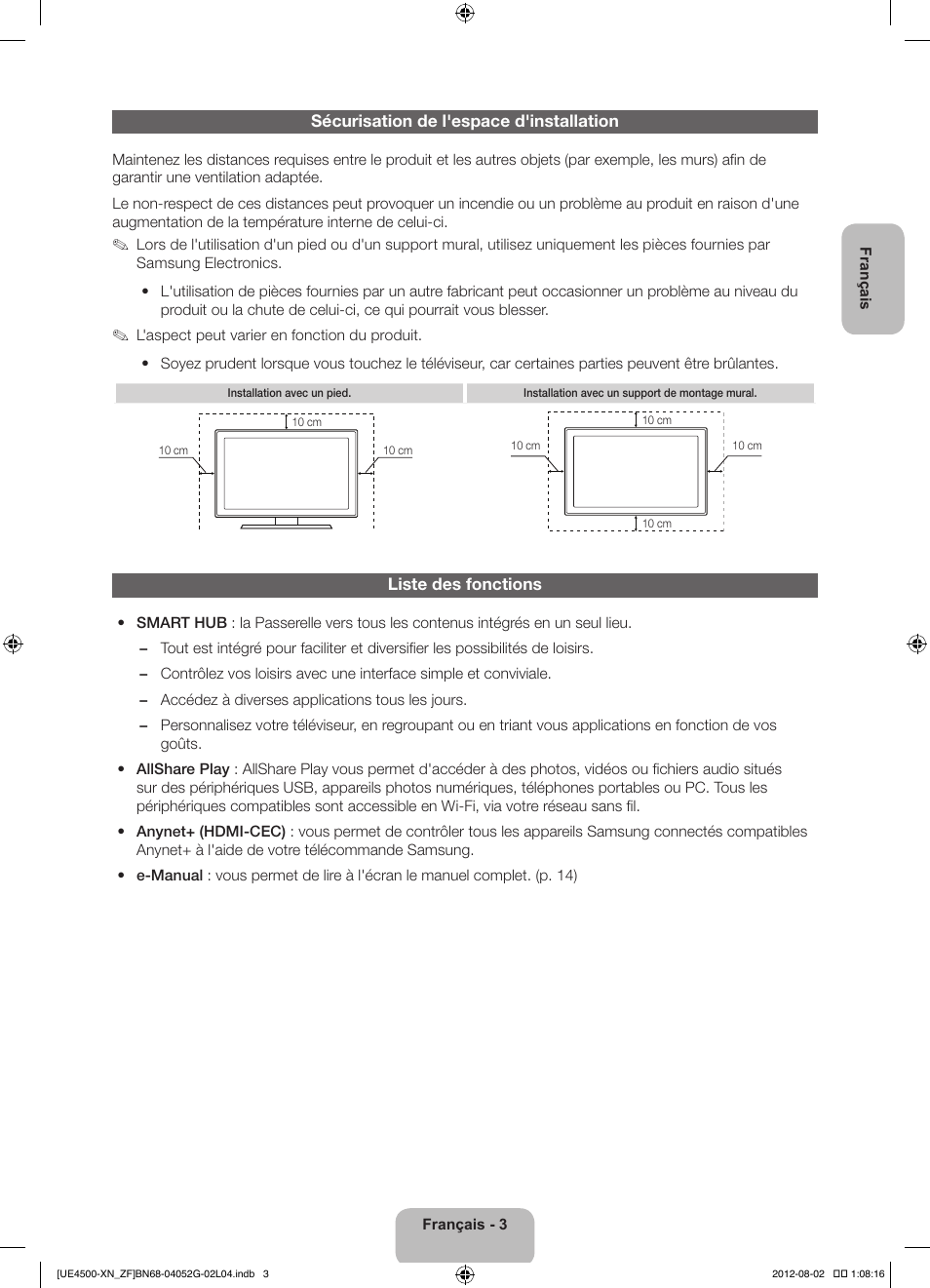 Samsung UE26EH4500W User Manual | Page 25 / 88