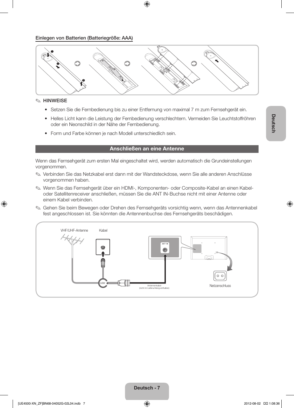 Samsung UE26EH4500W User Manual | Page 51 / 88