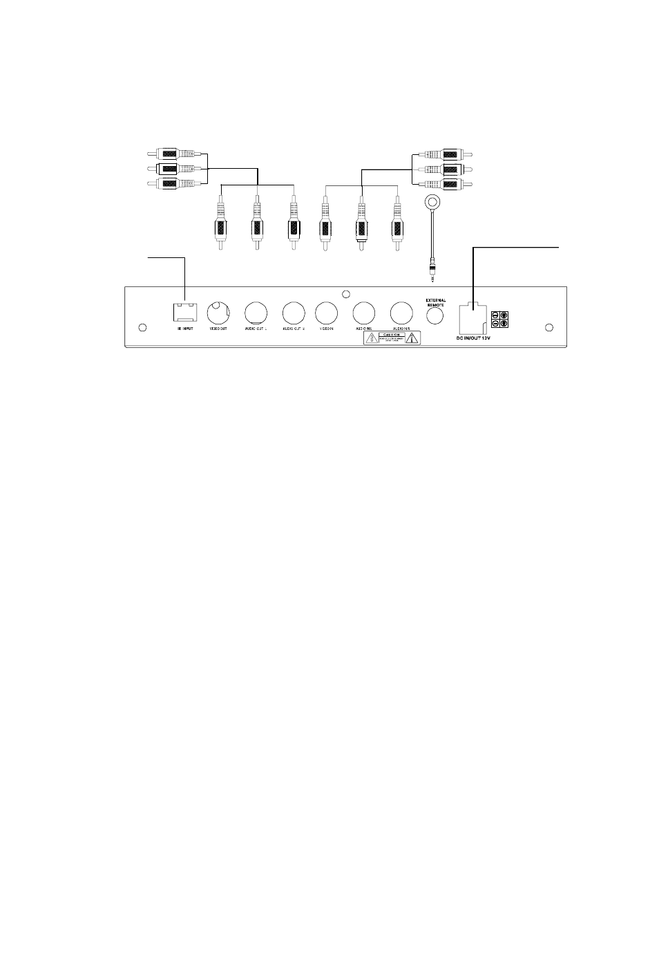 F. connections figure 3 | Audiovox AVDHD User Manual | Page 8 / 21