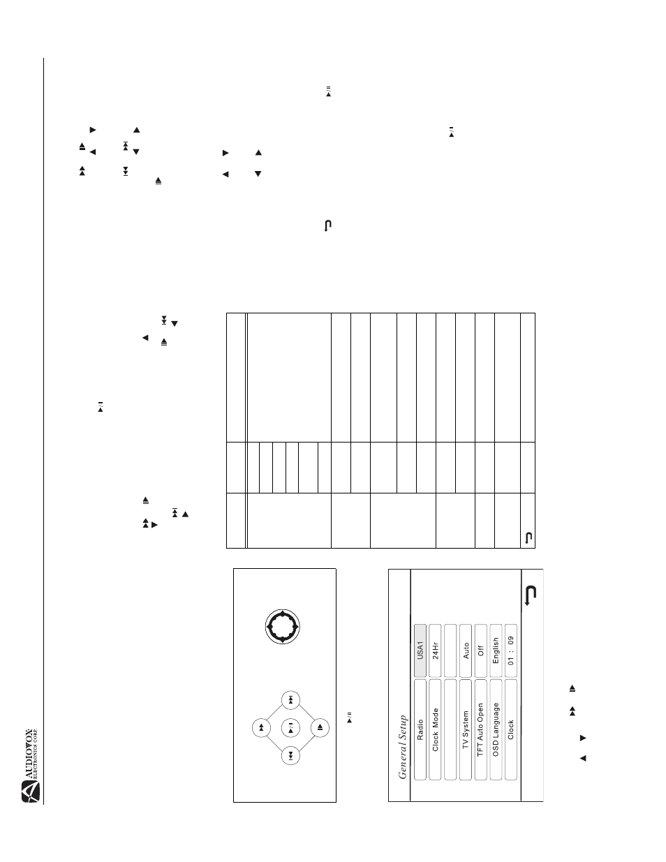Av1410 menu configura tion sy steme | Audiovox AV1410 User Manual | Page 64 / 76
