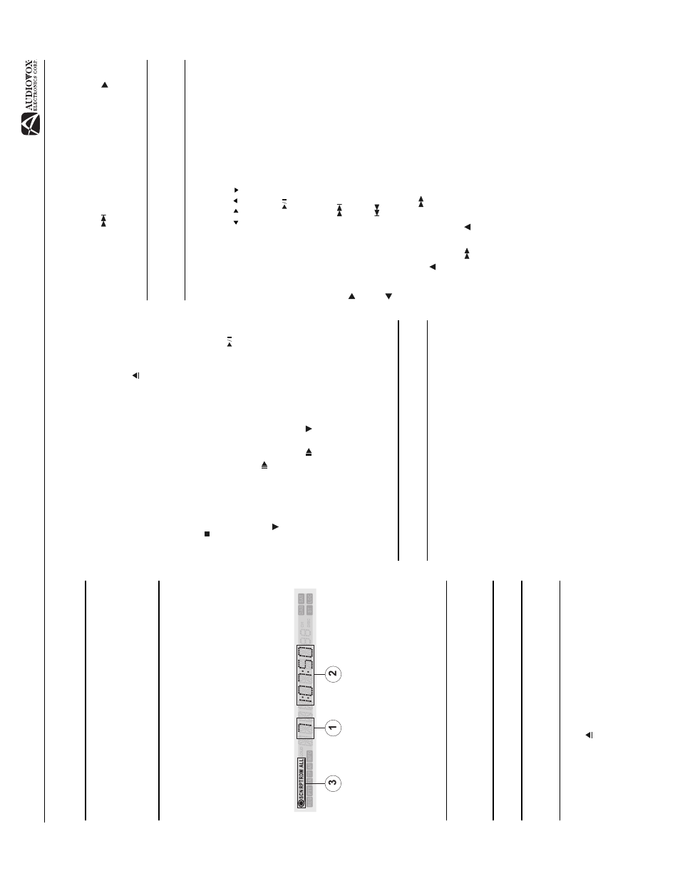 Av1410 opera t ion pla t ine d v d | Audiovox AV1410 User Manual | Page 67 / 76