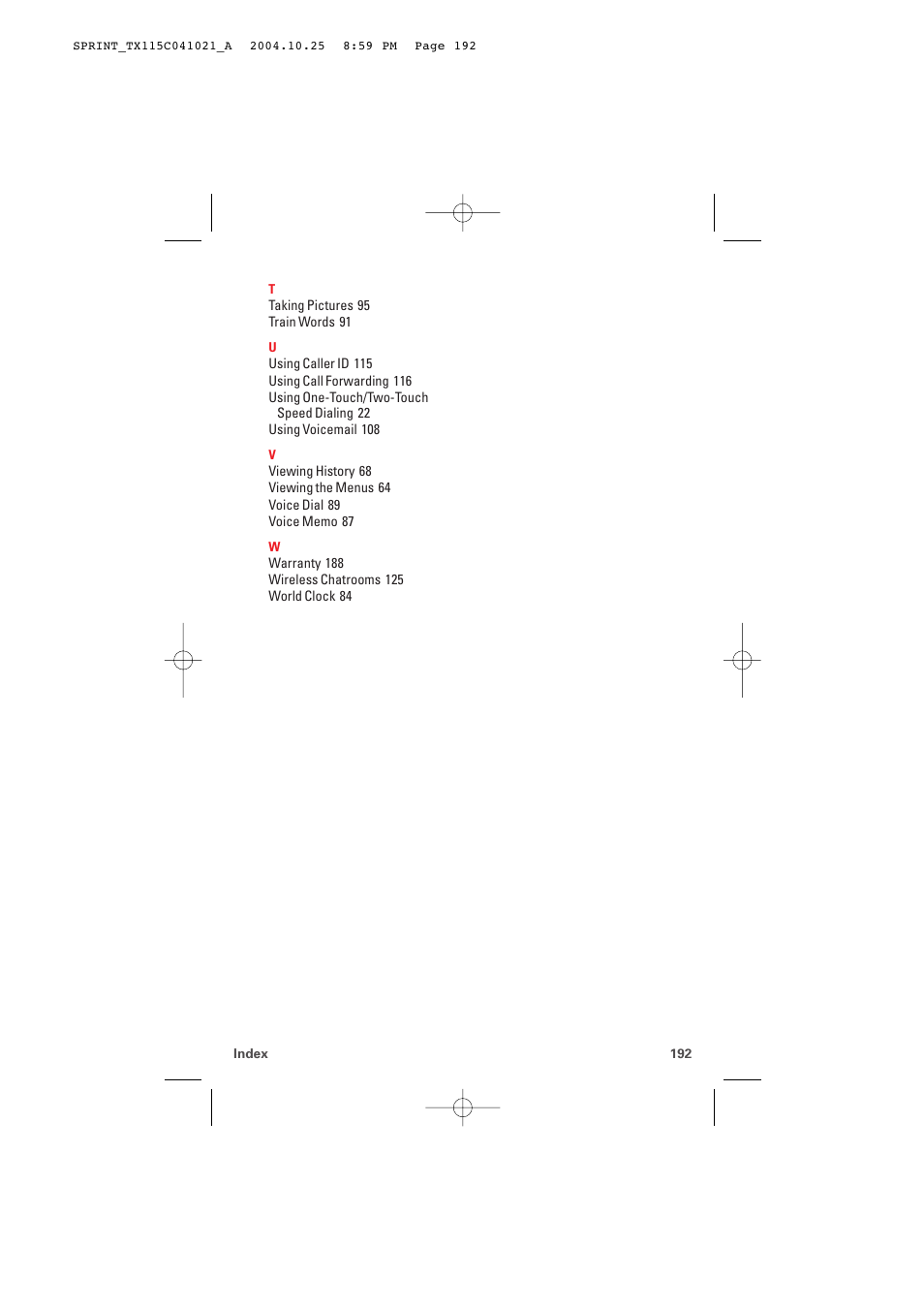 Audiovox PM-8912 User Manual | Page 201 / 201