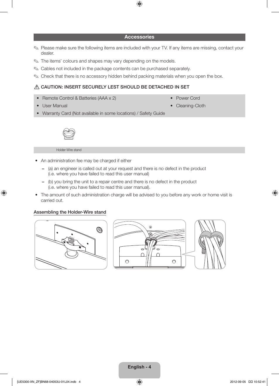 Samsung UE32EH5300W User Manual | Page 4 / 88